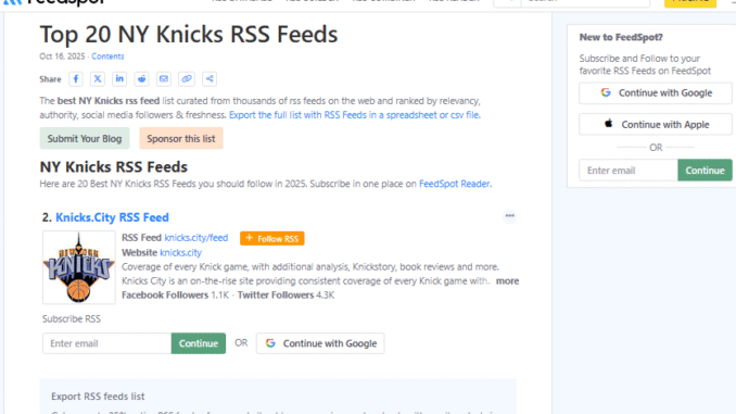 feedspotrssknickscity